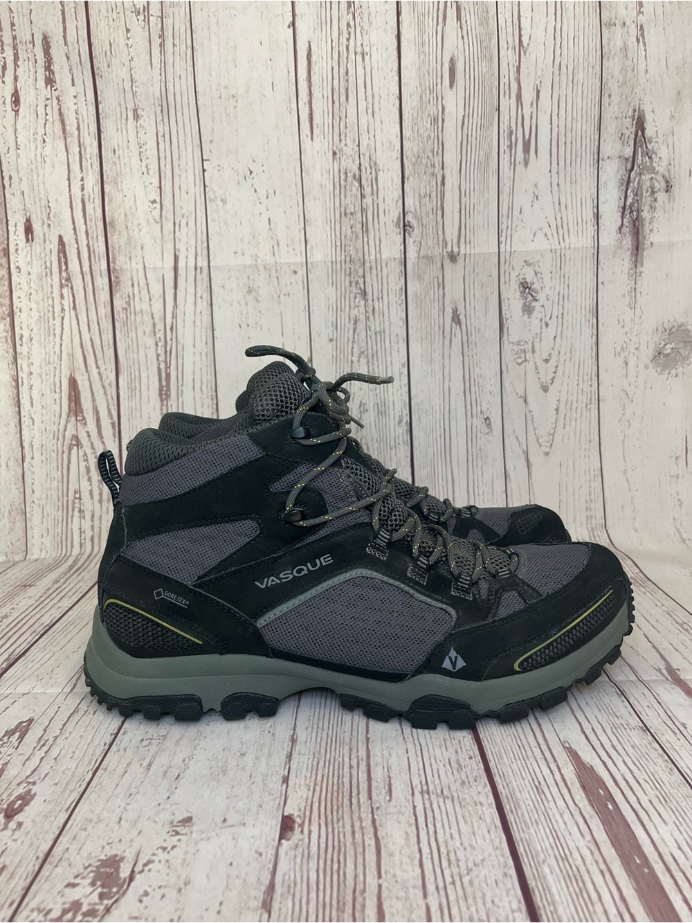 Vasque Inhaler II GTX Boots Men’s 13 Gray Trail Hiking Walking Trekking Shoes